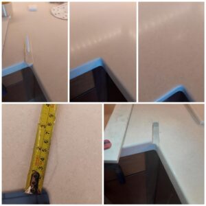 corian worktop repair